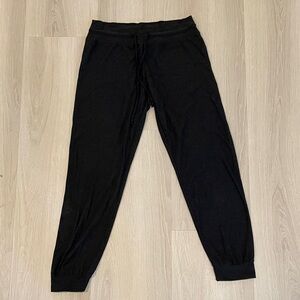 Beyond Yoga Lounge Around Midi Yoga Jogger Pants - Black/XS